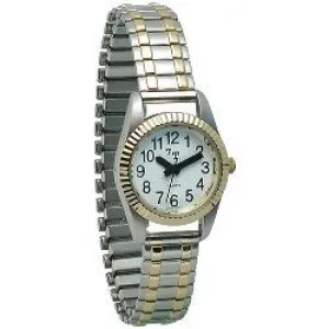Watch - Tel-Time Lady's Low Vision Watch with White Clockface