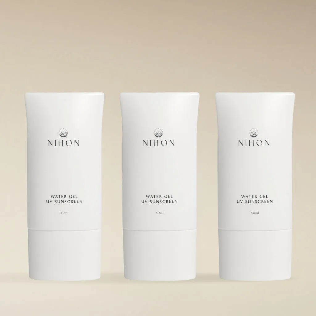 Water Gel UV Sunscreen Trio