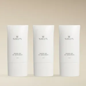 Water Gel UV Sunscreen Trio