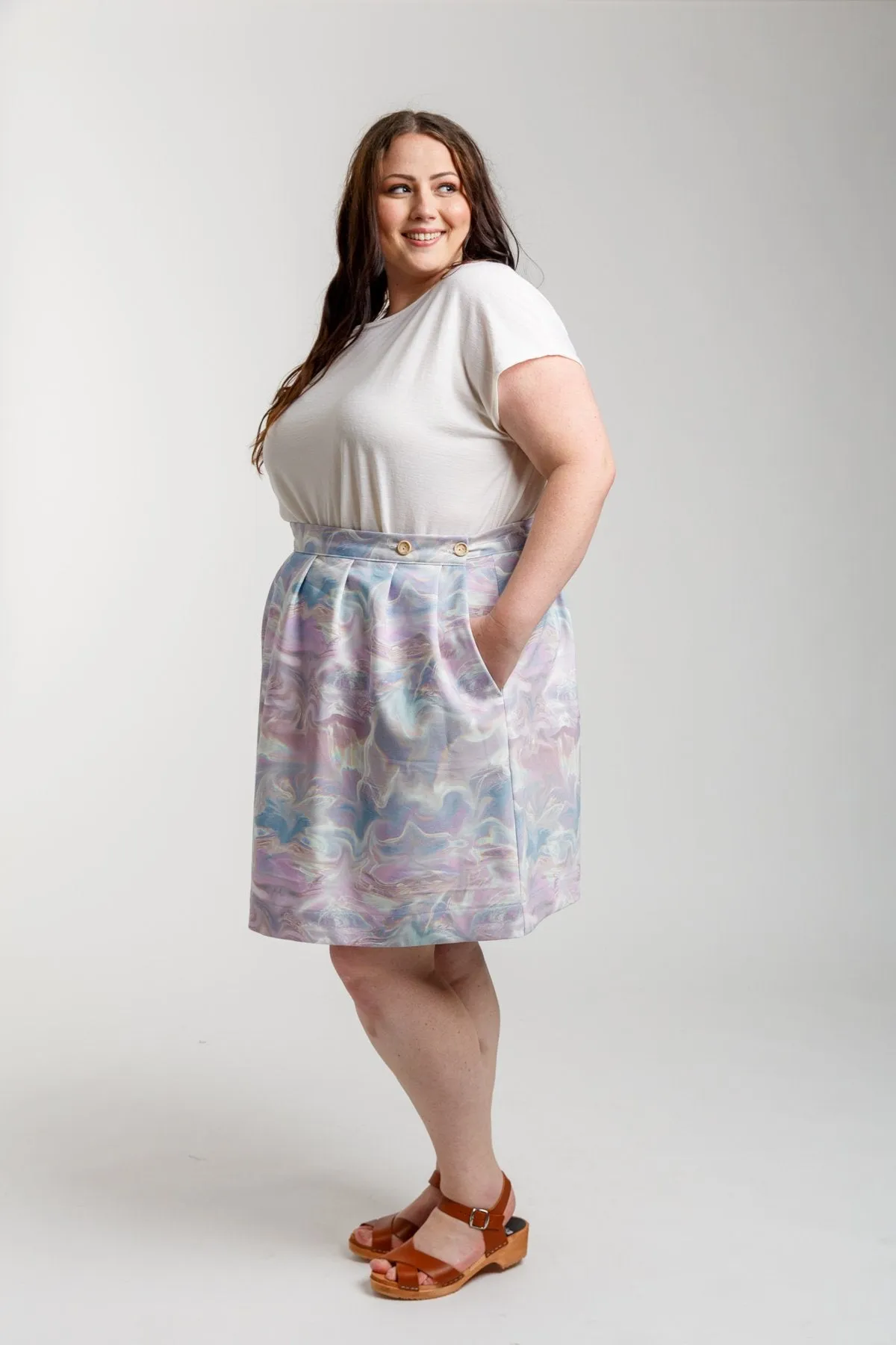 Wattle Curve skirt pattern