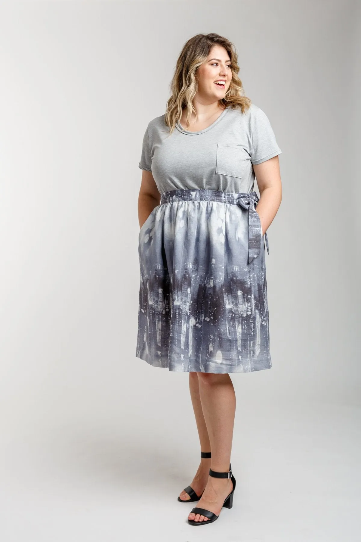 Wattle Curve skirt pattern