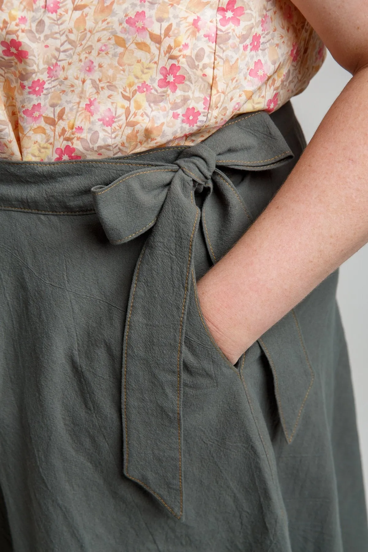Wattle Curve skirt pattern