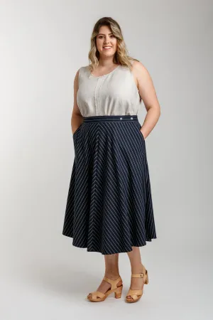 Wattle Curve skirt pattern