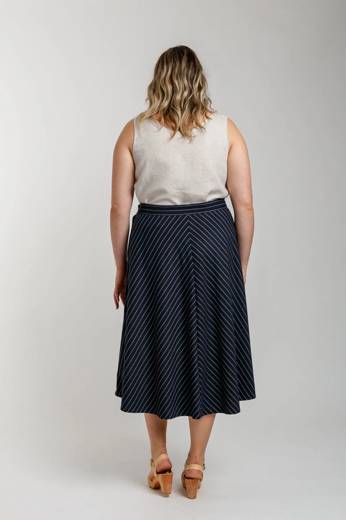 Wattle Curve skirt pattern