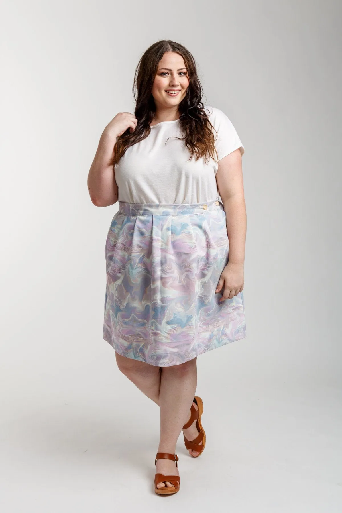 Wattle Curve skirt pattern