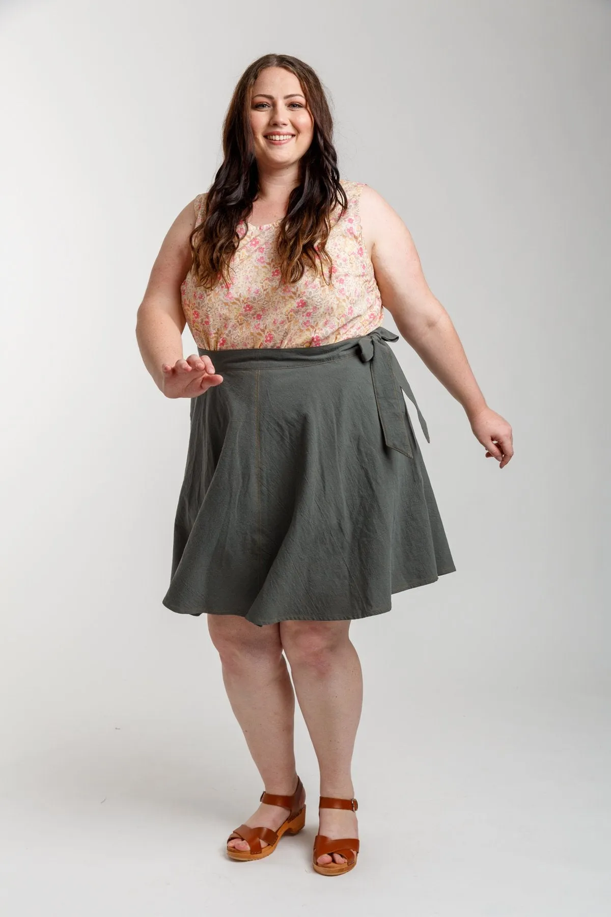 Wattle Curve skirt pattern