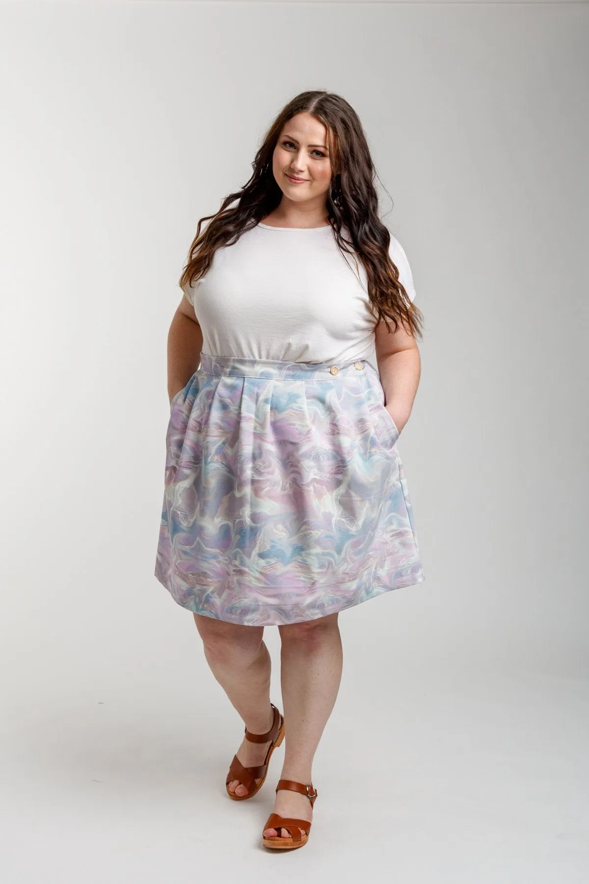 Wattle Curve skirt pattern