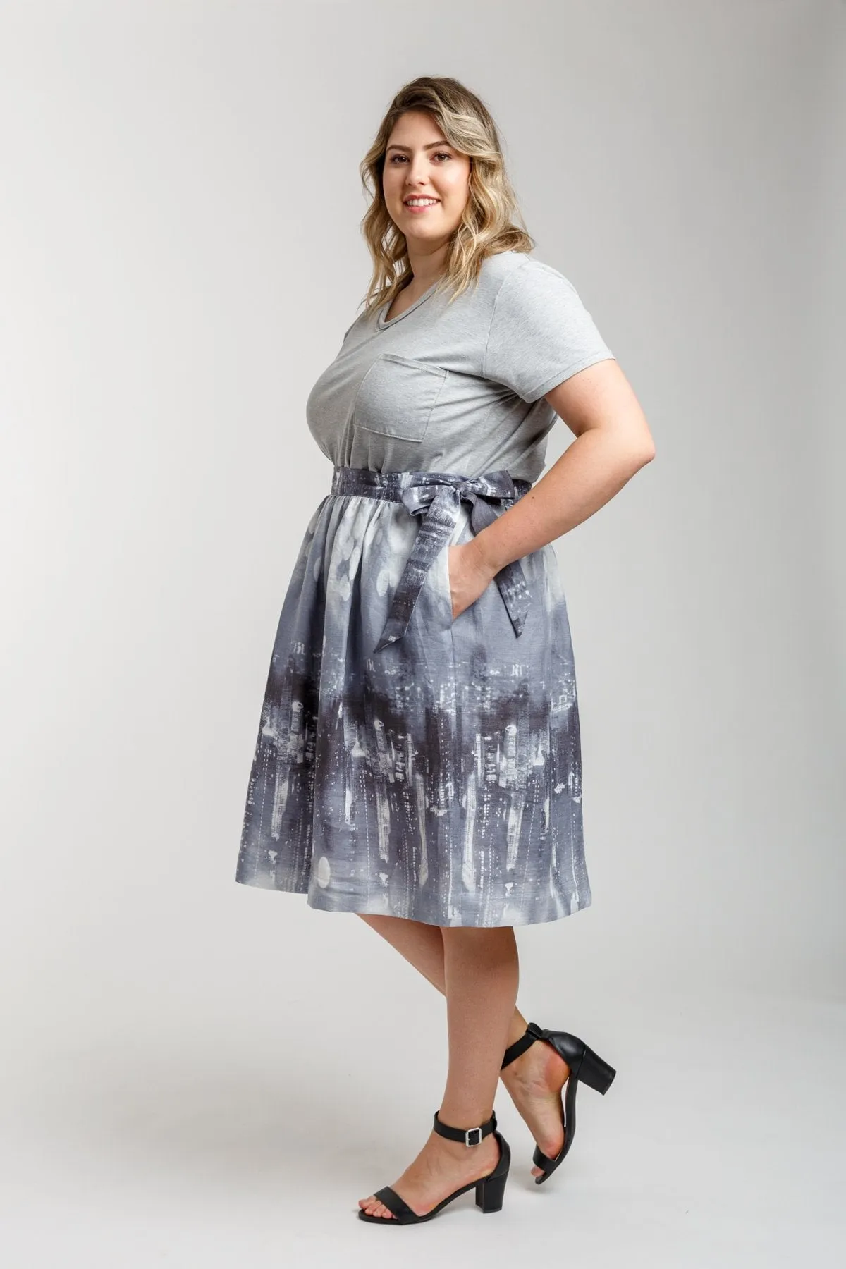 Wattle Curve skirt pattern