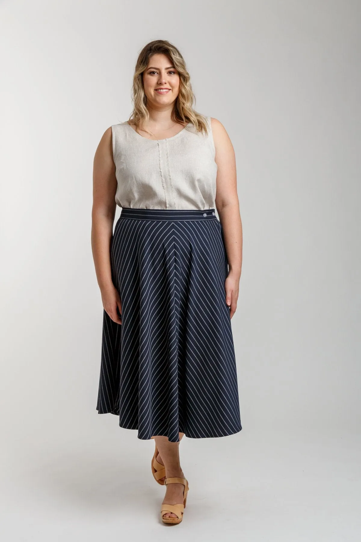 Wattle Curve skirt pattern