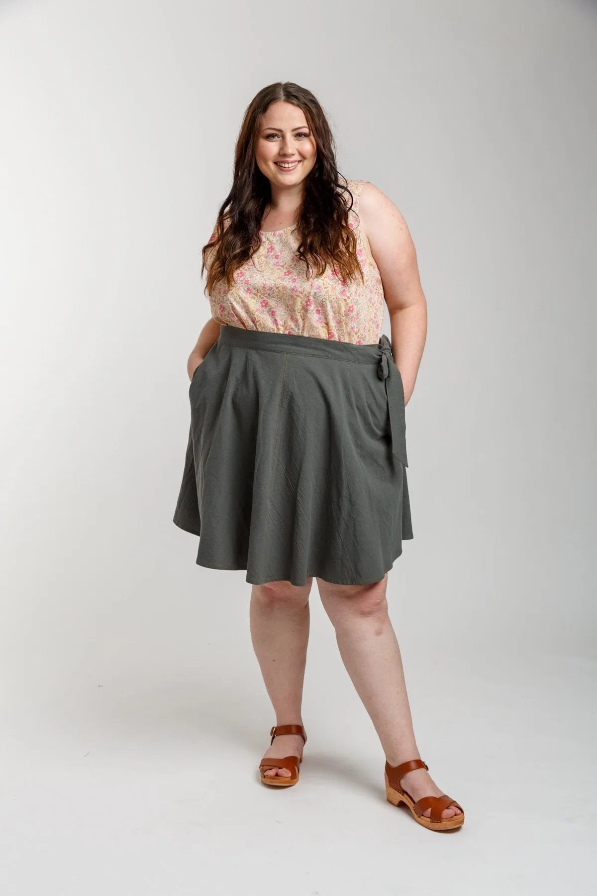Wattle Curve skirt pattern