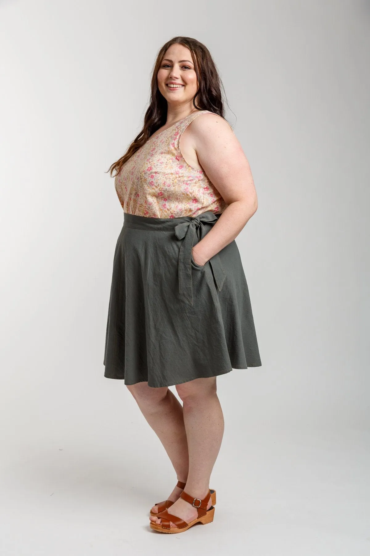 Wattle Curve skirt pattern