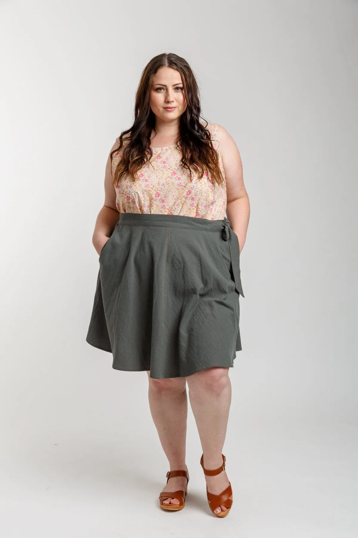 Wattle Curve skirt pattern