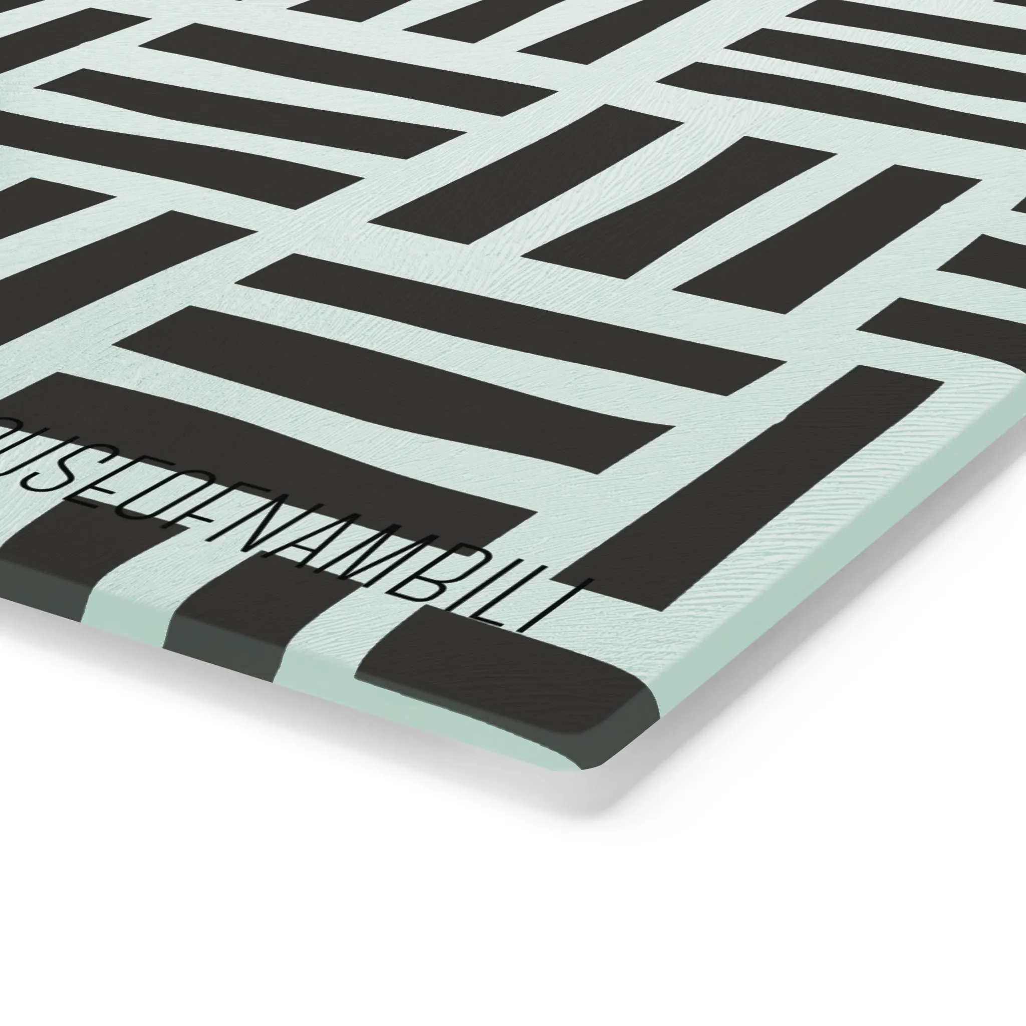 'Wealth & Luxury' Glass Chopping Block - 7