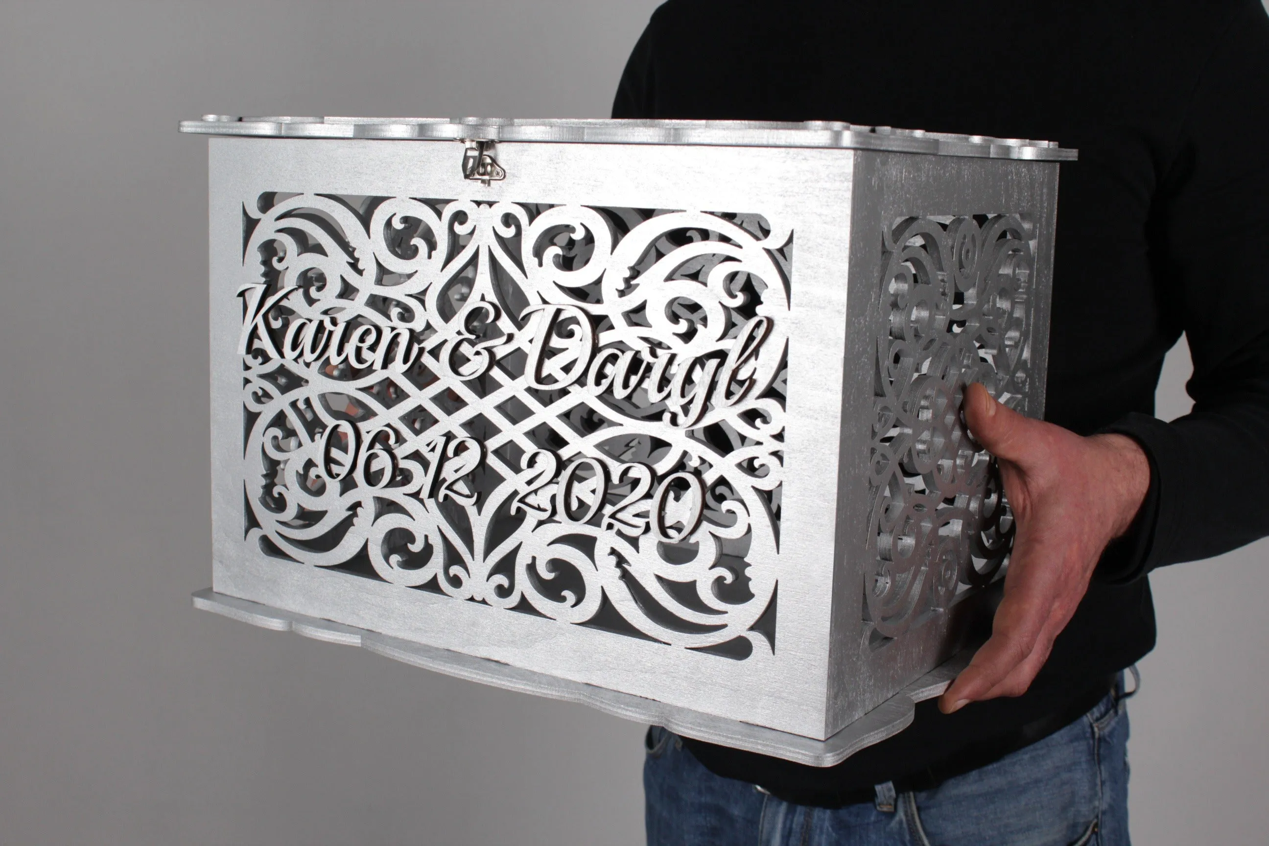 Wedding Card Box, Envelopes, Wedding Reception Monetary Gift, handmade