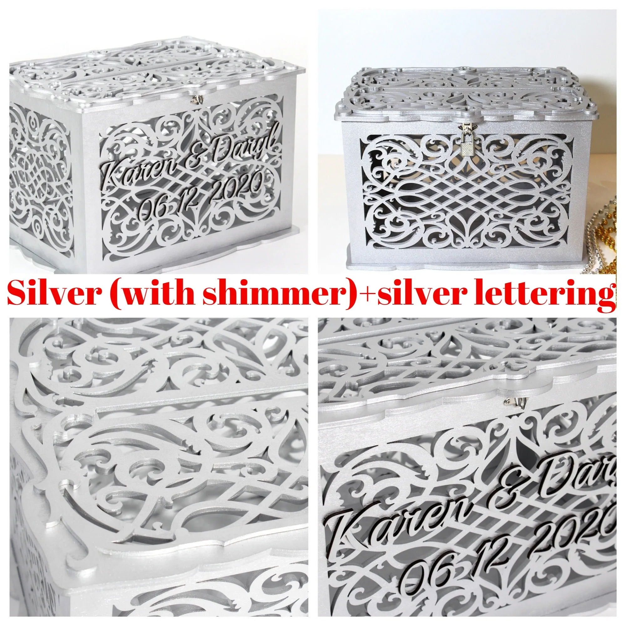 Wedding Card Box, Envelopes, Wedding Reception Monetary Gift, handmade