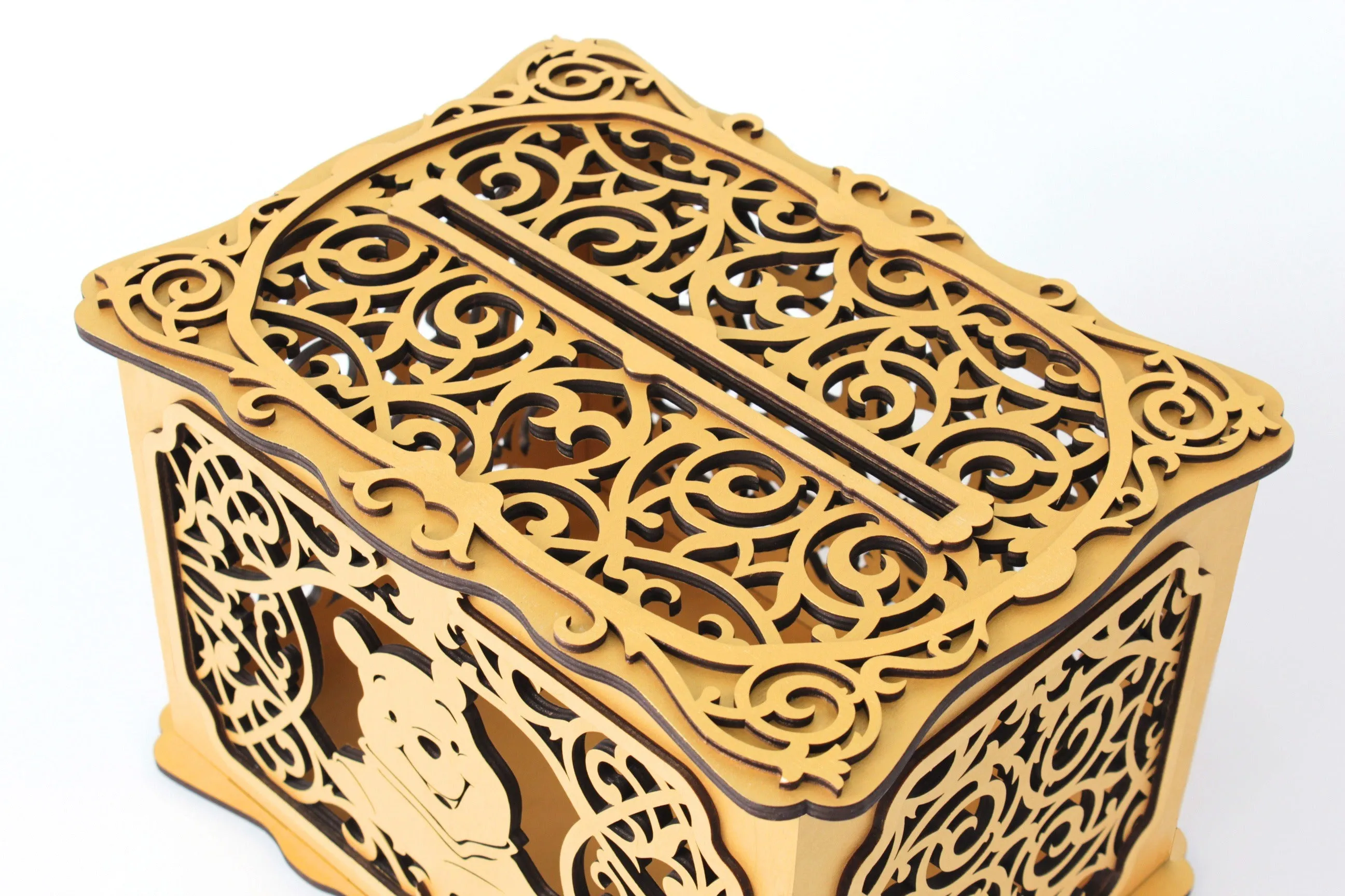 Wedding Card Box, wedding card holder, Winnie, Baby Shower handmade