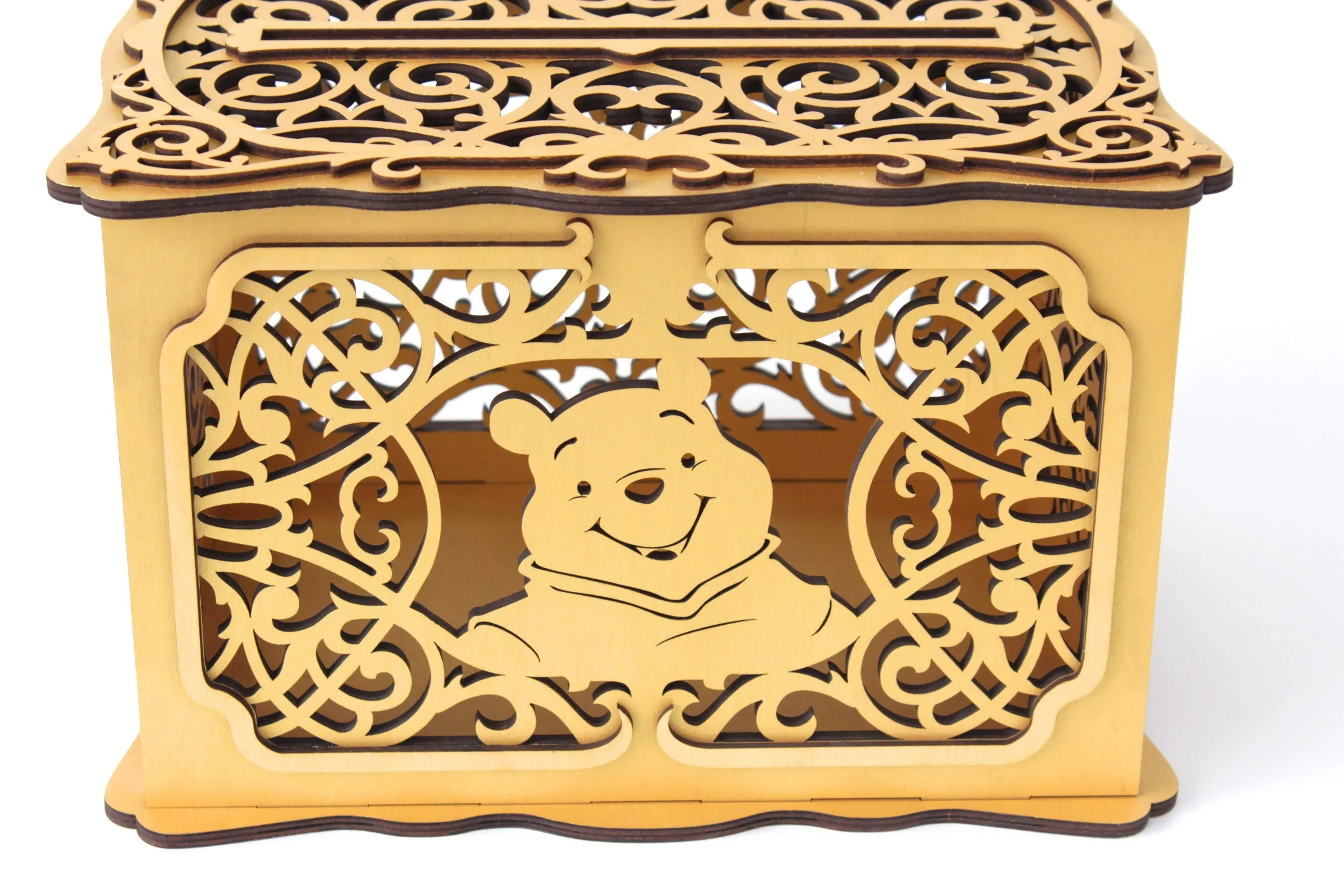 Wedding Card Box, wedding card holder, Winnie, Baby Shower handmade