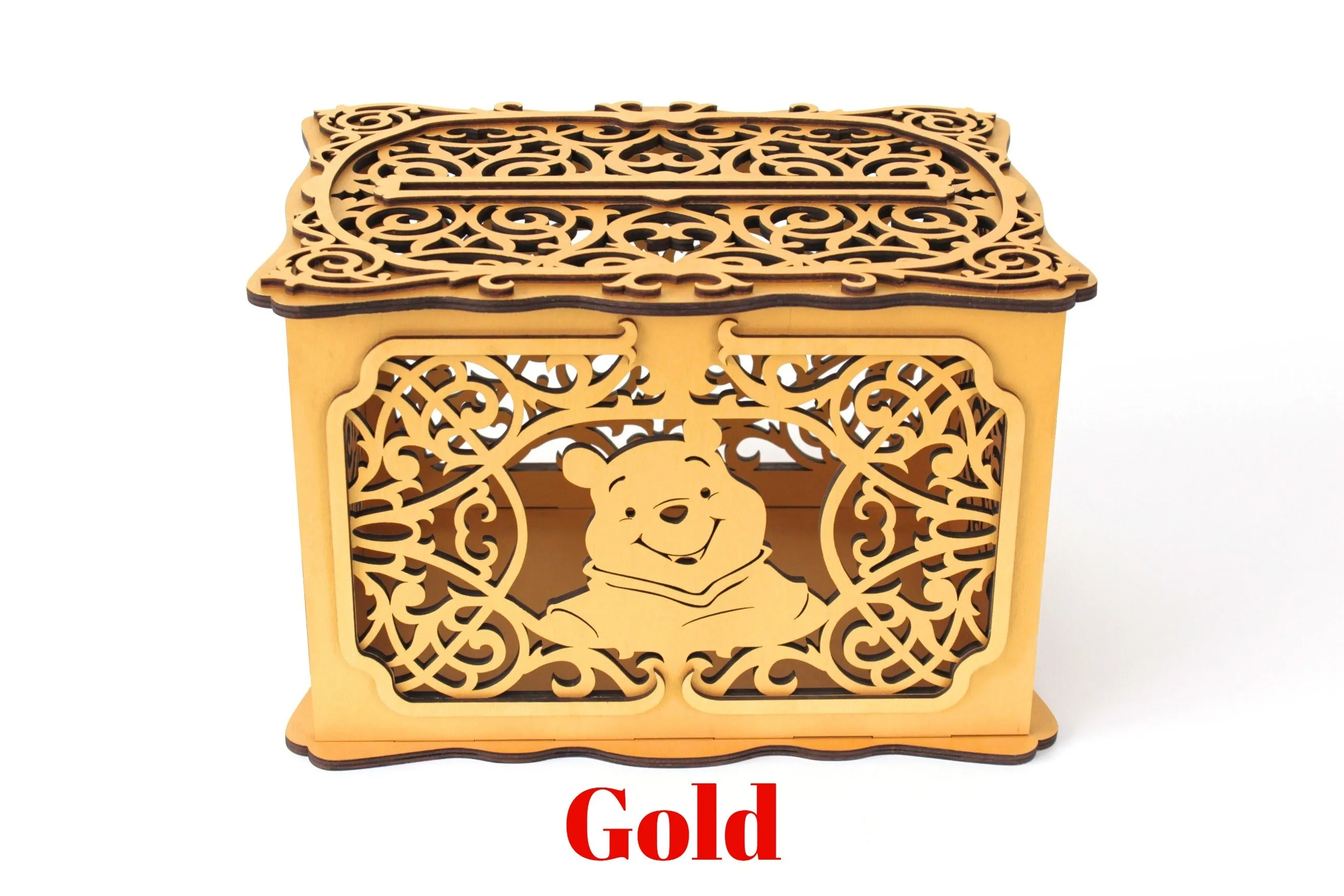 Wedding Card Box, wedding card holder, Winnie, Baby Shower handmade
