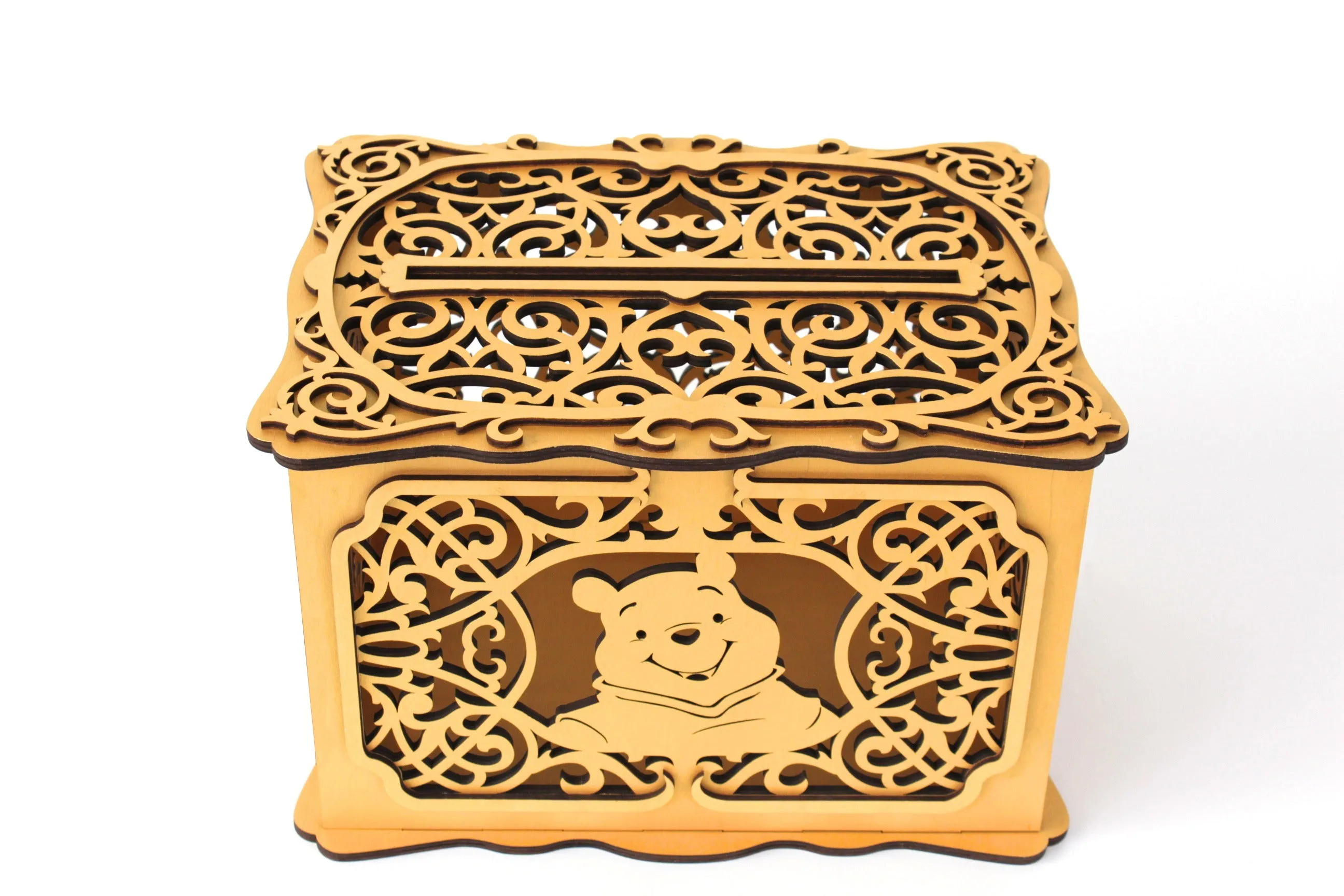 Wedding Card Box, wedding card holder, Winnie, Baby Shower handmade