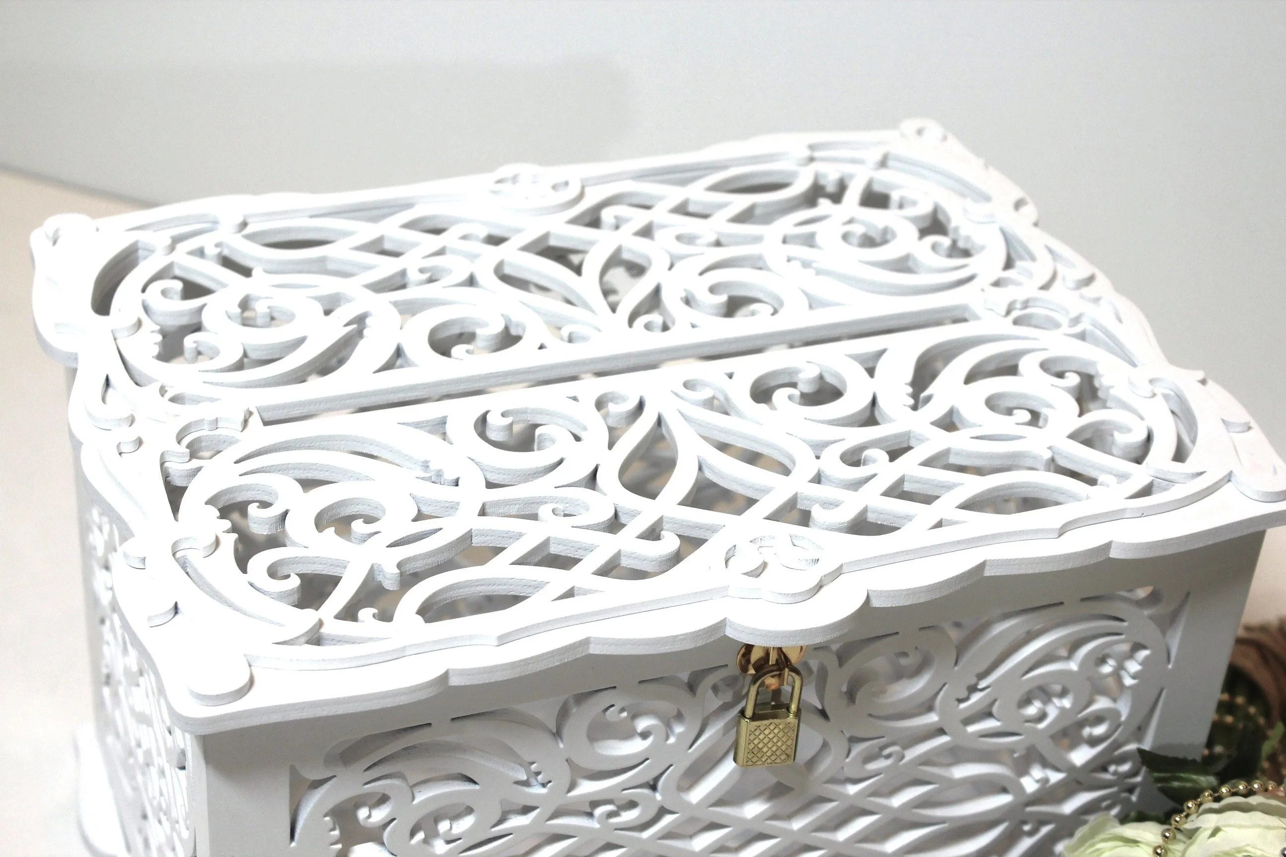 Wedding Envelope Card Box, Wedding Gift, Card Holder, Handmade