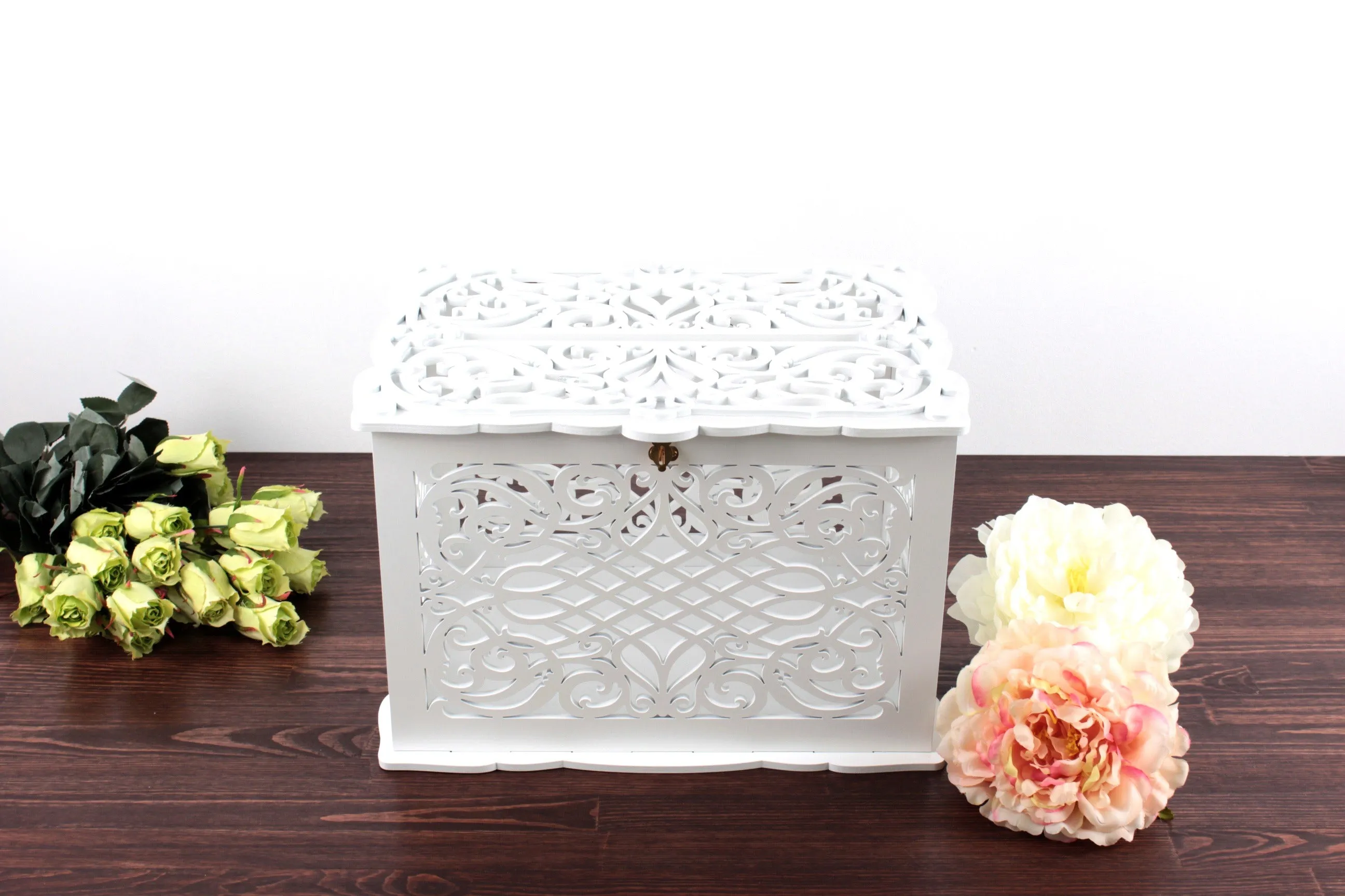 Wedding Envelope Card Box, Wedding Gift, Card Holder, Handmade