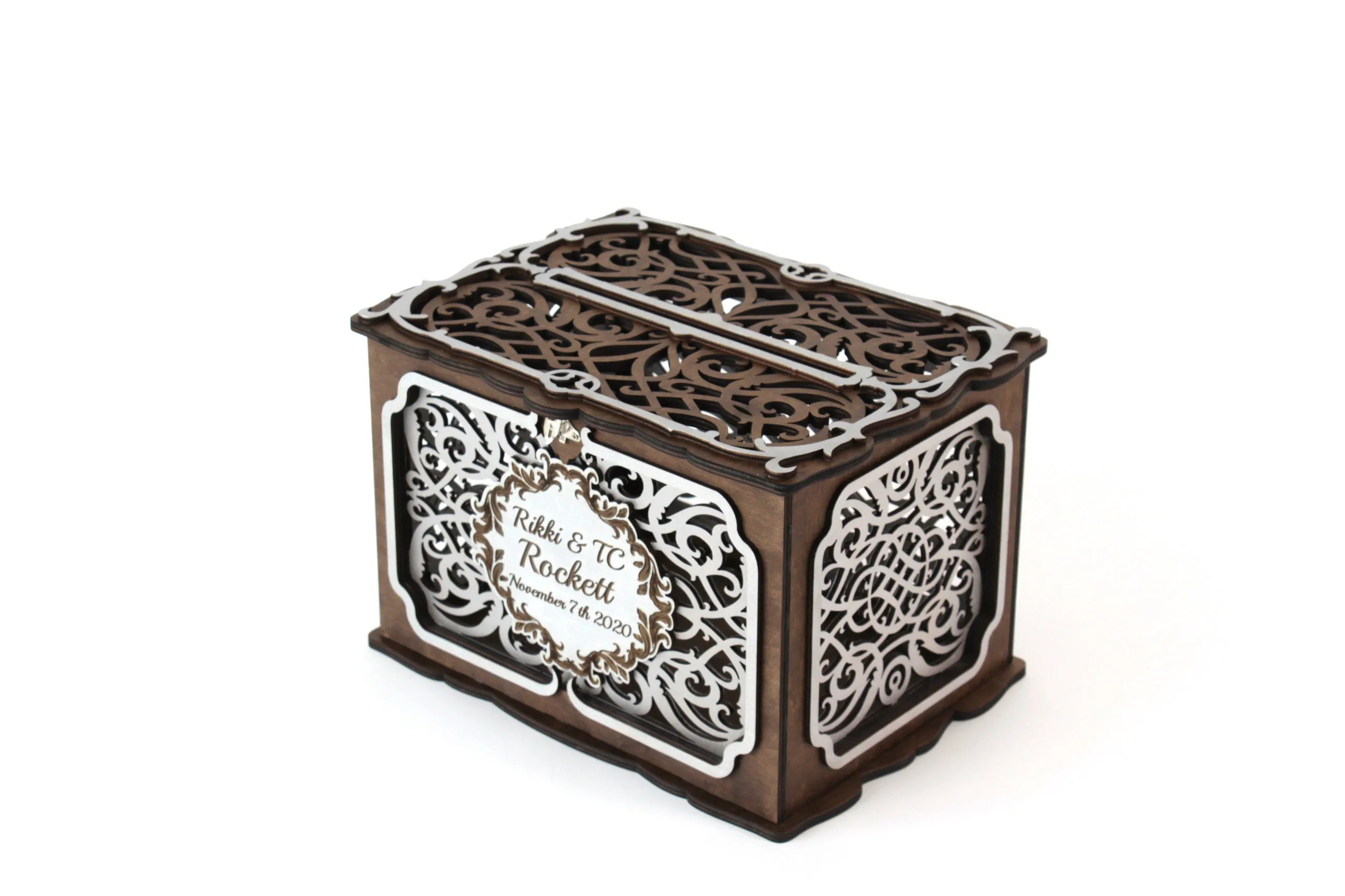 Wedding Wishing Well Card Box, Money Envelopes, Wedding Post, Handmade