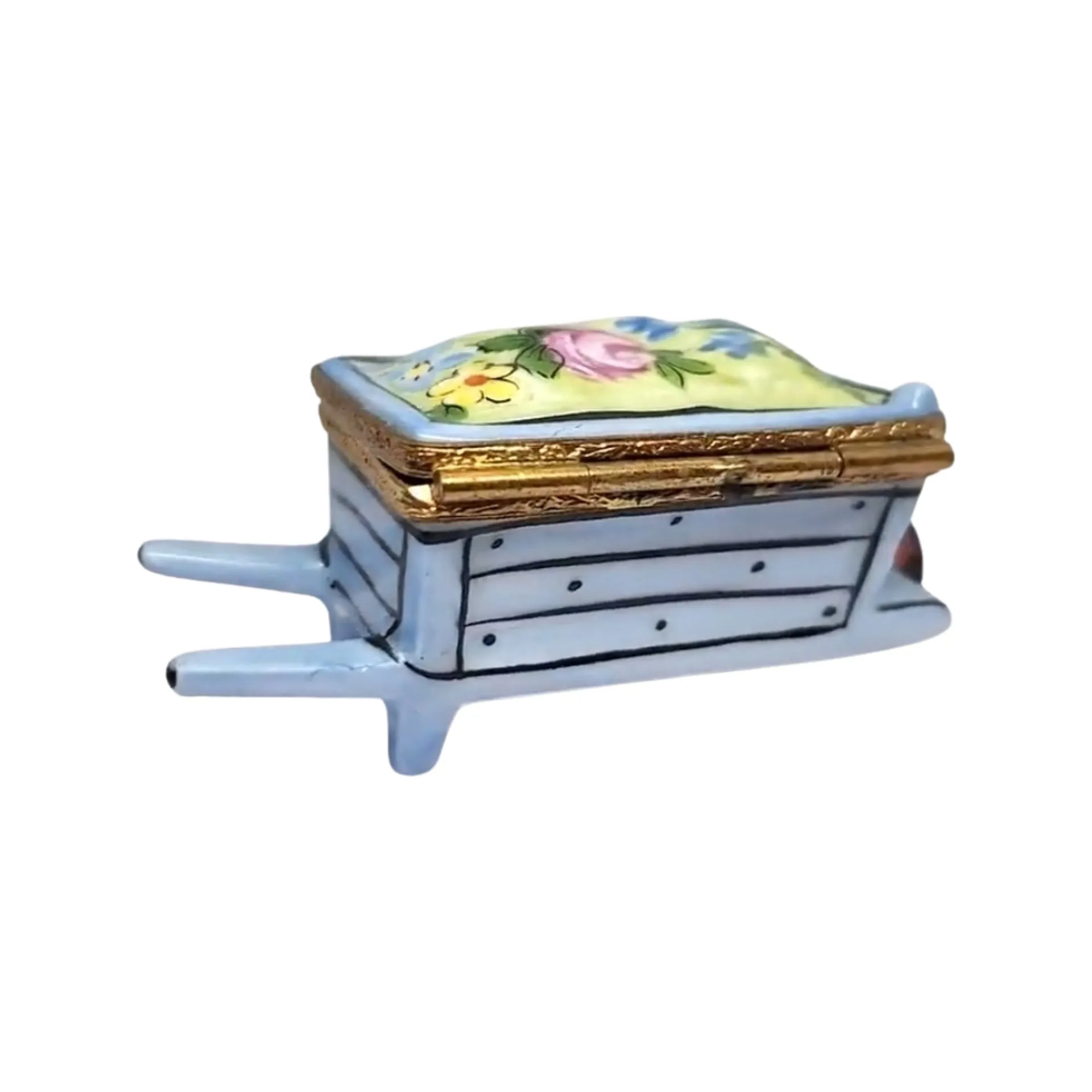 Wheel Barrow: Garden w Flower