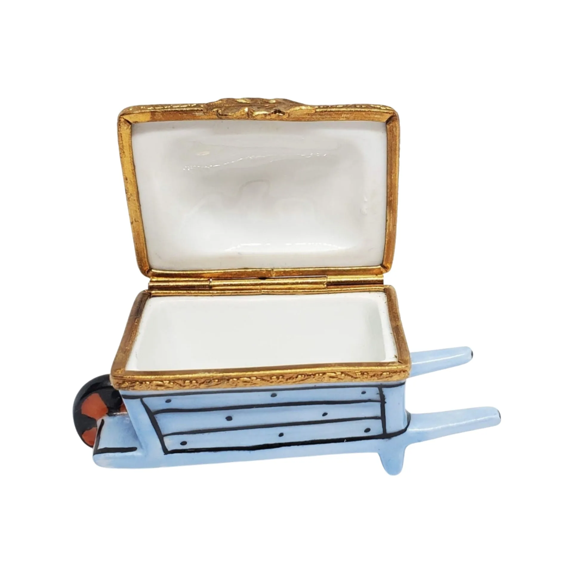 Wheel Barrow: Garden w Flower