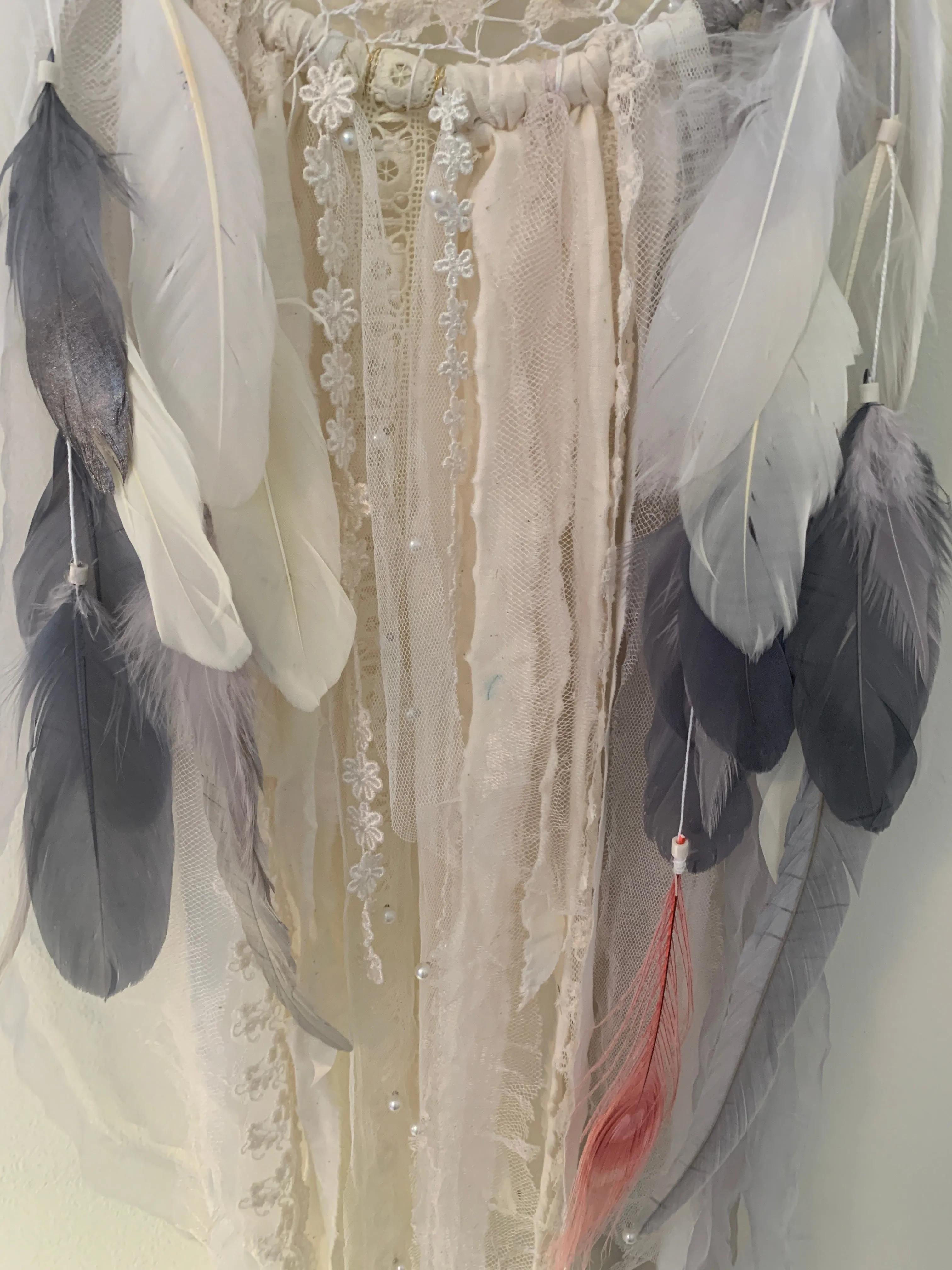 “White Angel” Moon Dreamcatcher