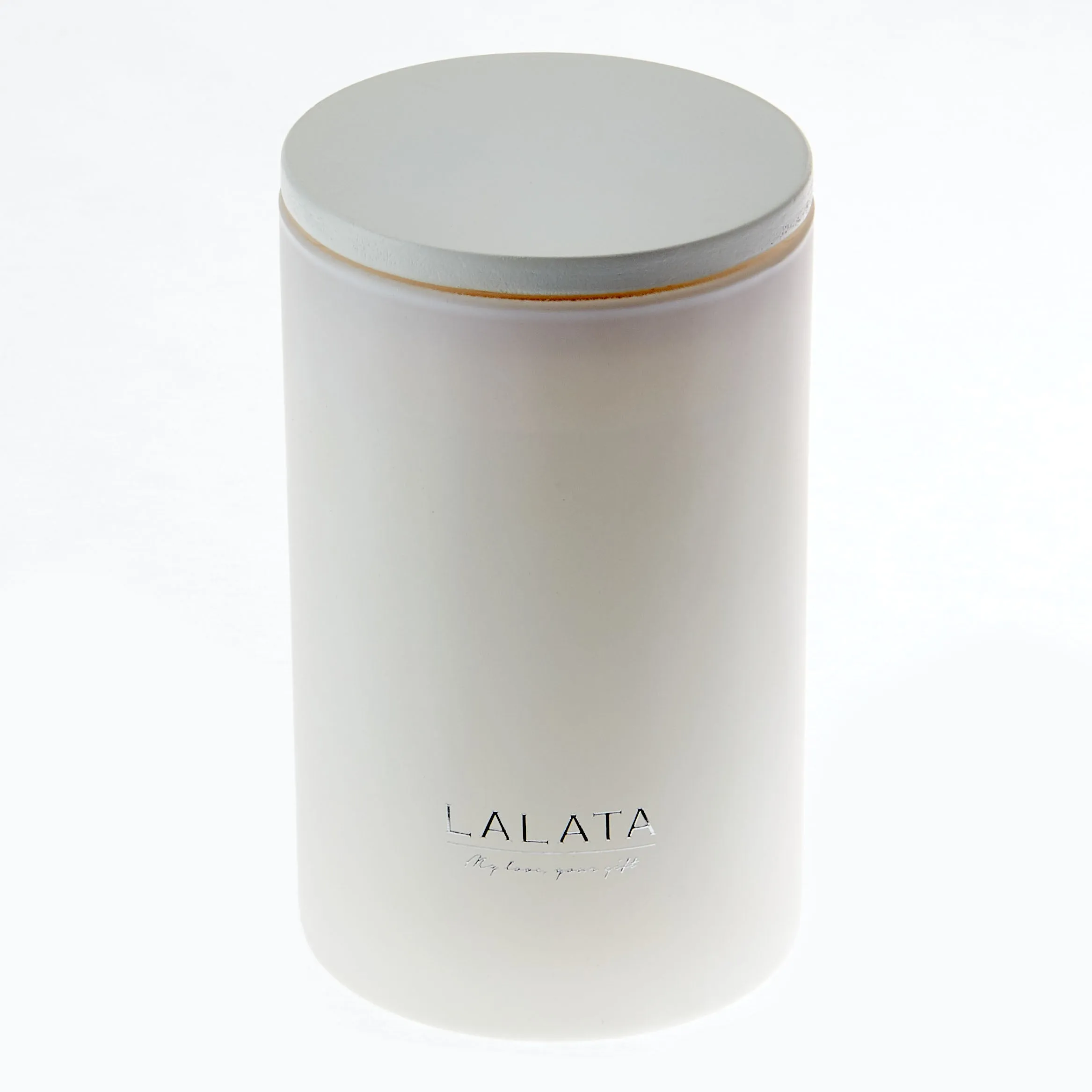 White Candle - Scented Lemon Tea Musk