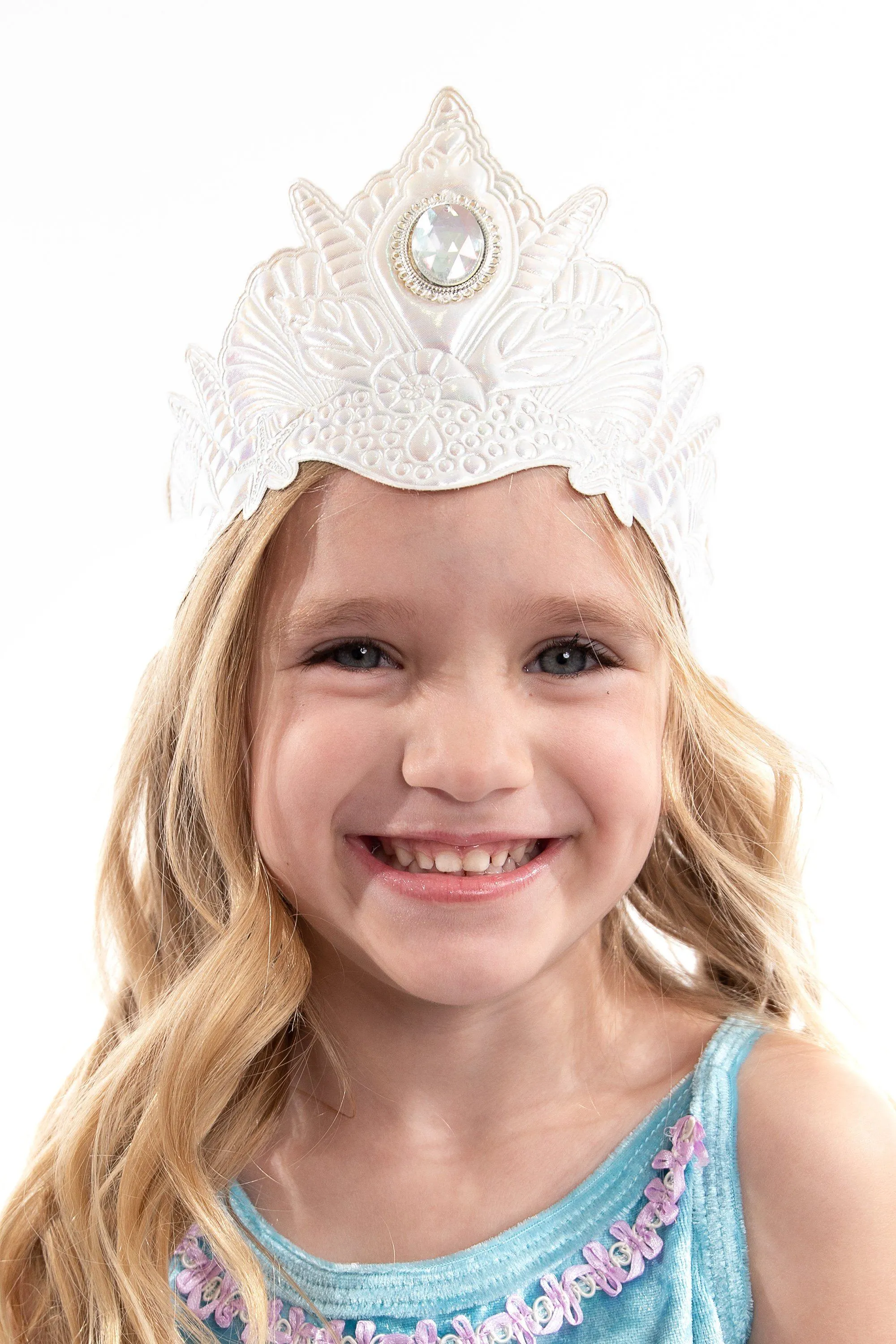White Mermaid Soft Crown