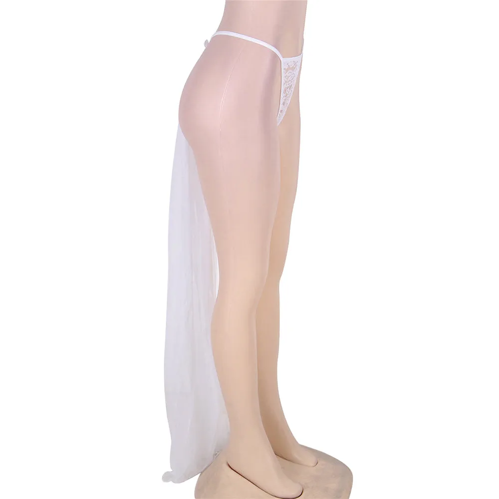 White Transparent Thong Panty Egypt