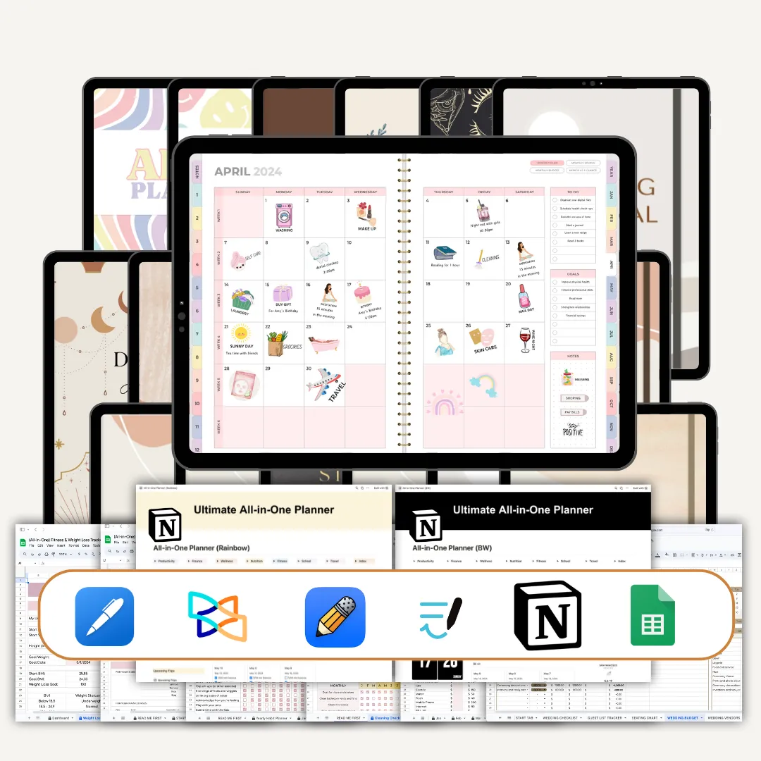 Whole Shop All Digital Products Bundle