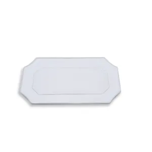 WHT LONG RECT TRAY - VIDA CHARLESTON