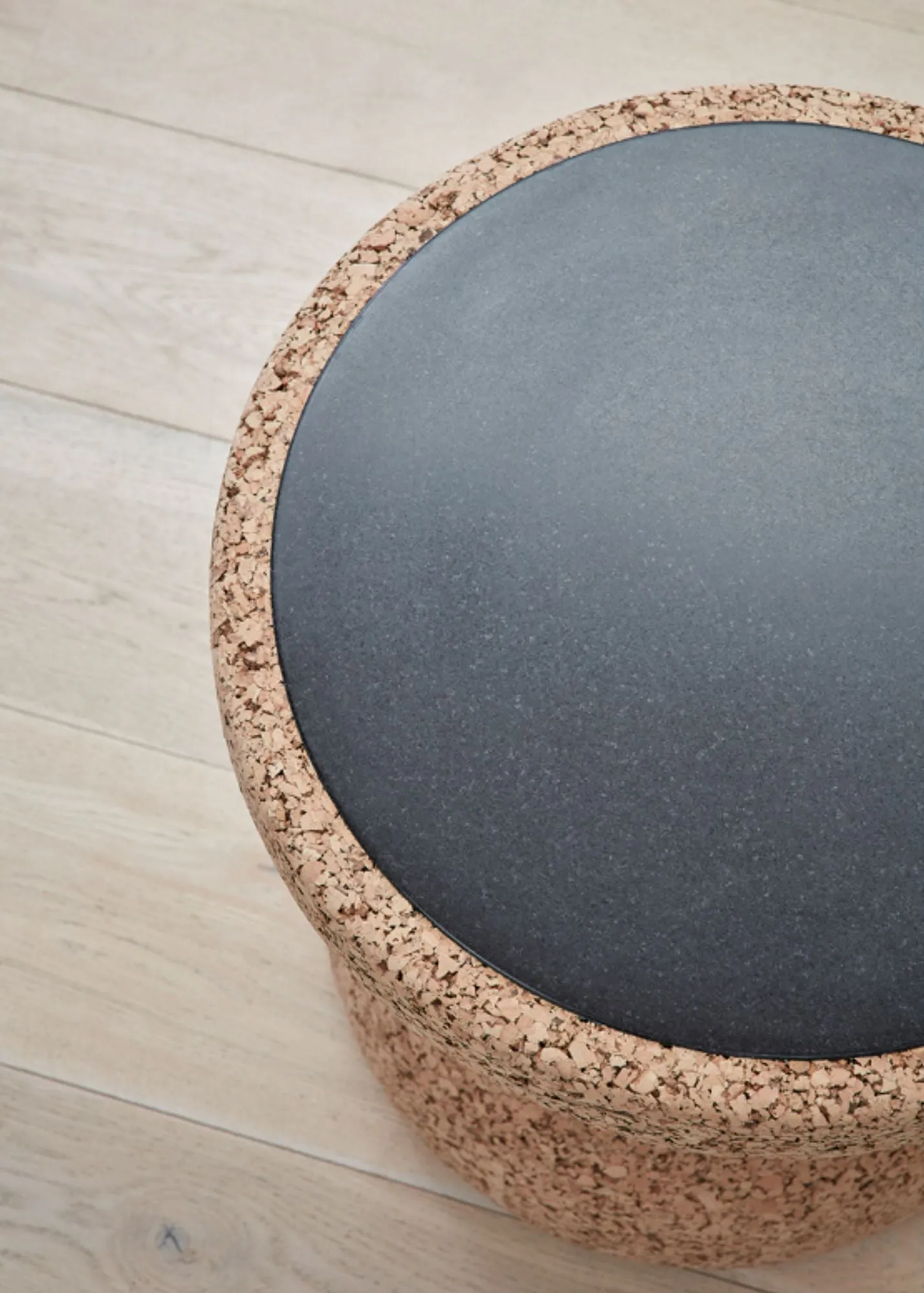 Wiid African Cork & Granite Side Table