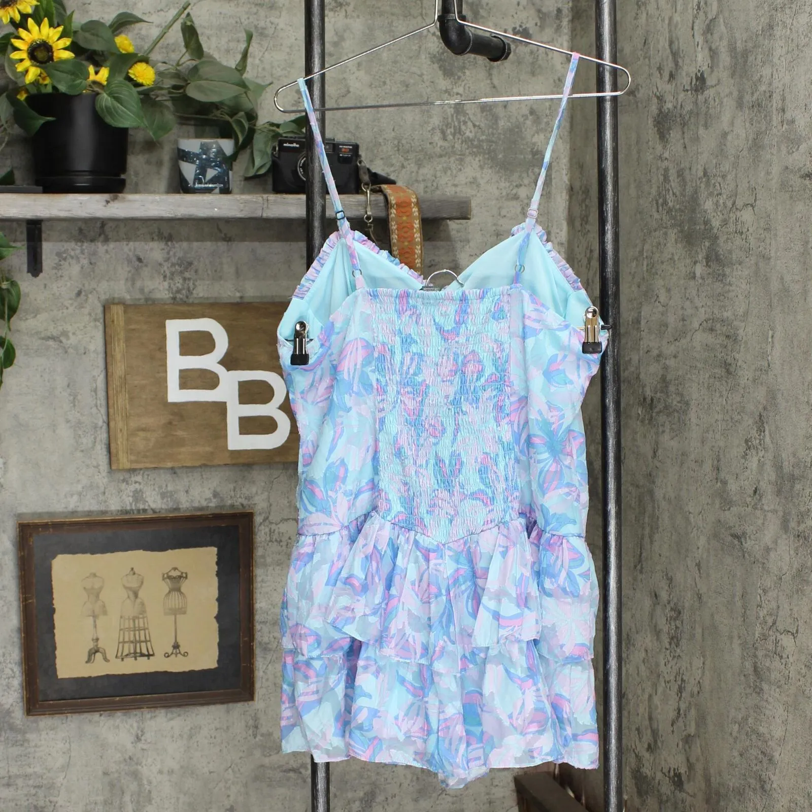 Wild Fable Sleeveless Tiered Jacquard Fit & Flare Dress