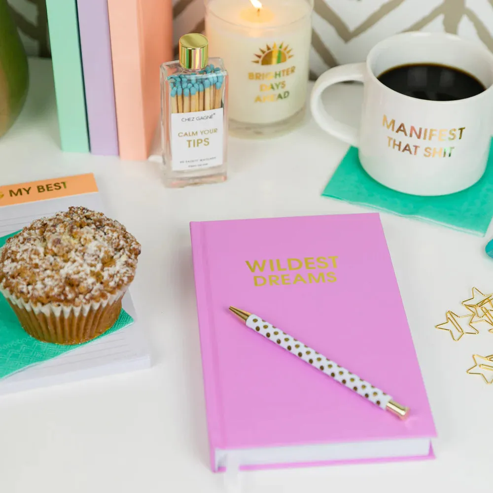 Wildest Dreams - Serene Lavender Hardcover Journal