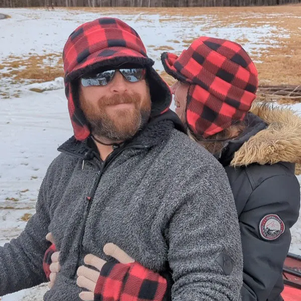 Winter Canada Cap sewing pattern and instructions, digital format