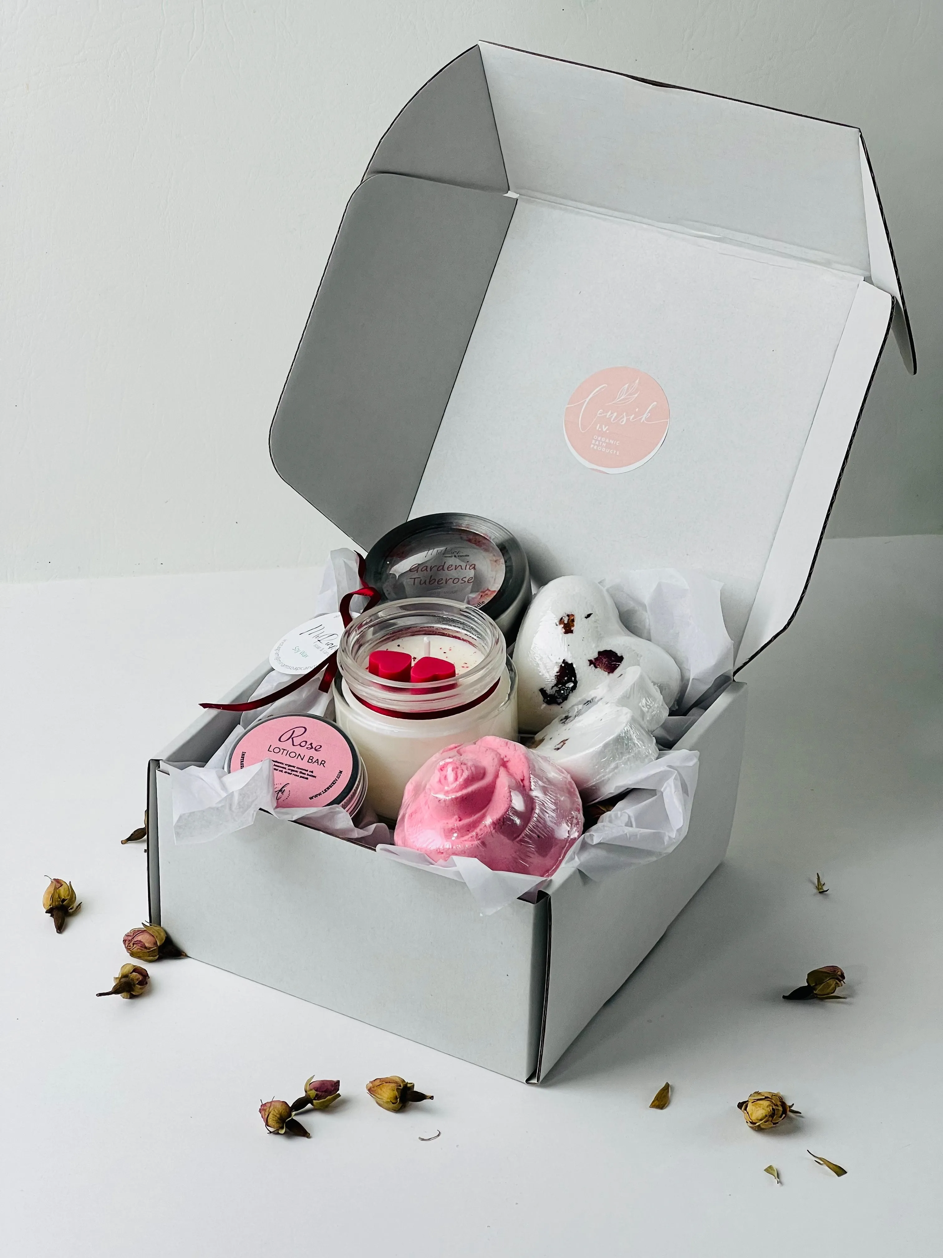 Winter Rose Spa set