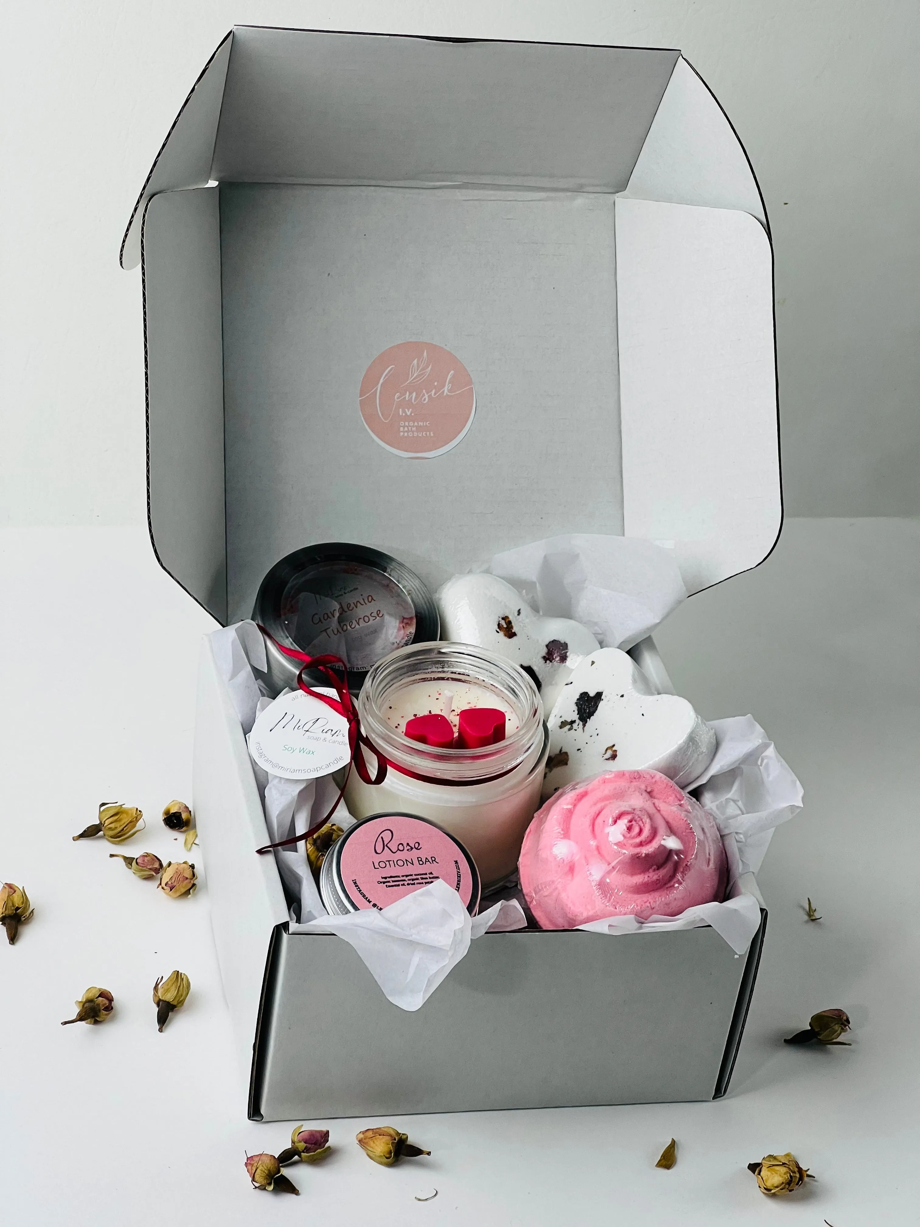 Winter Rose Spa set