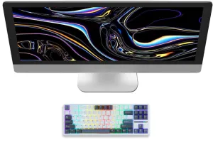 Wireless Custom Mechanical Gaming Keyboard Hot Swappable 2.4Ghz