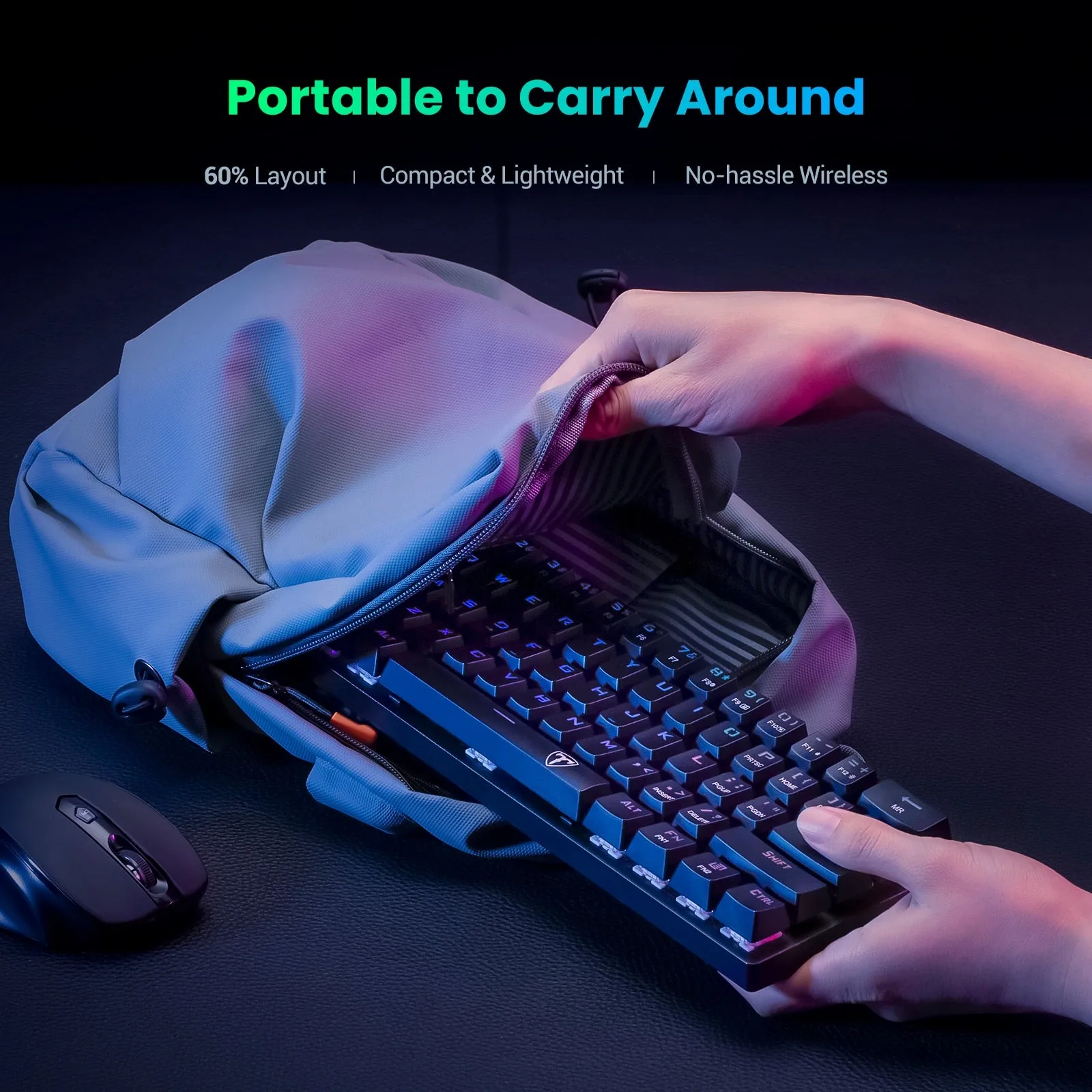 Wireless RGB Mechanical Gaming Keyboard