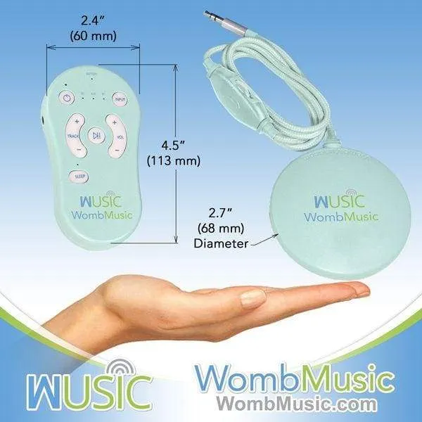 Womb Music Belly Speaker System (DELUXE PACK - Speaker & Bluetooth Controller)