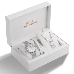 Women  Bracelet Necklace Watch Sets Female Gift set