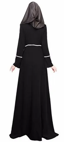 Women Fashion Abaya Flouncing