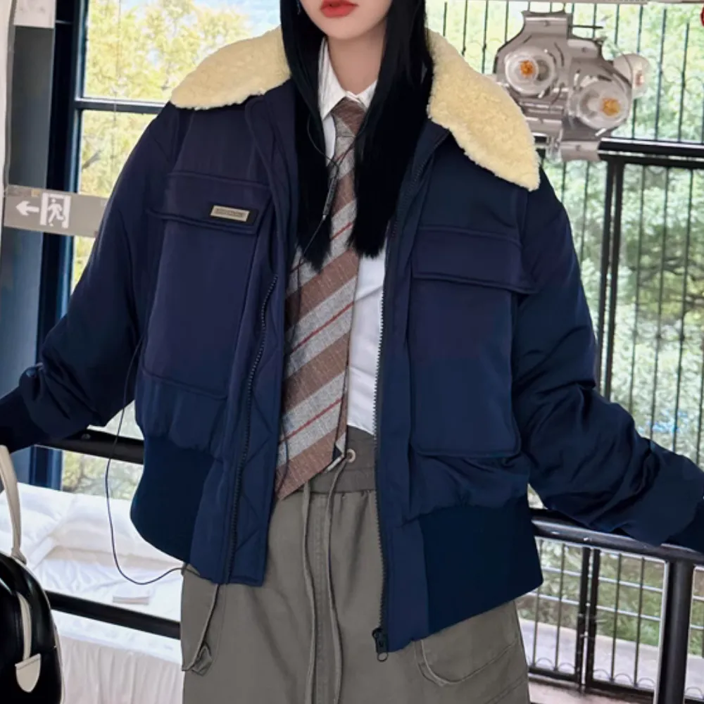 Women's Hot Girls Solid Color Coat