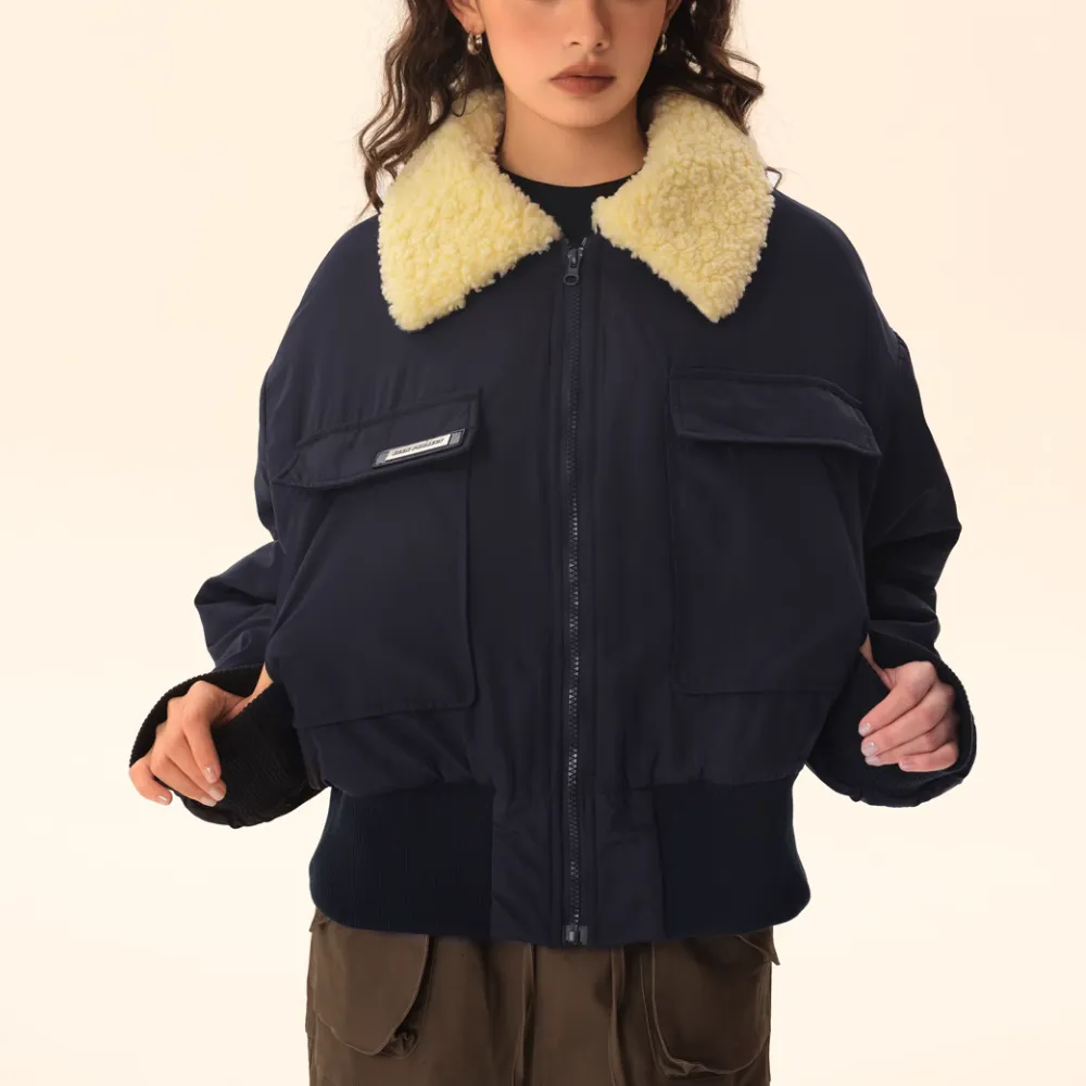 Women's Hot Girls Solid Color Coat