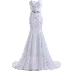 Women's Lace Mermaid Bridal Wedding Dresses