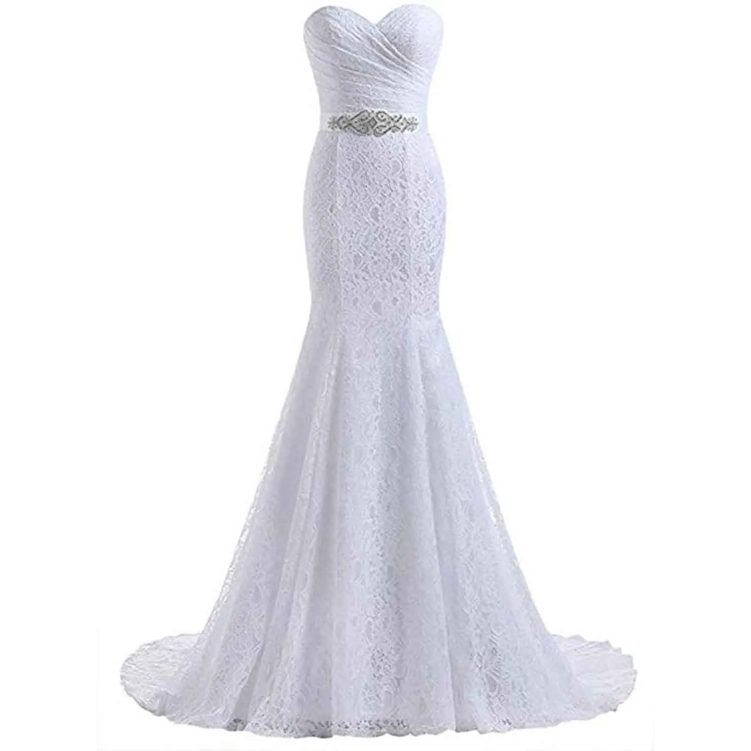 Women's Lace Mermaid Bridal Wedding Dresses