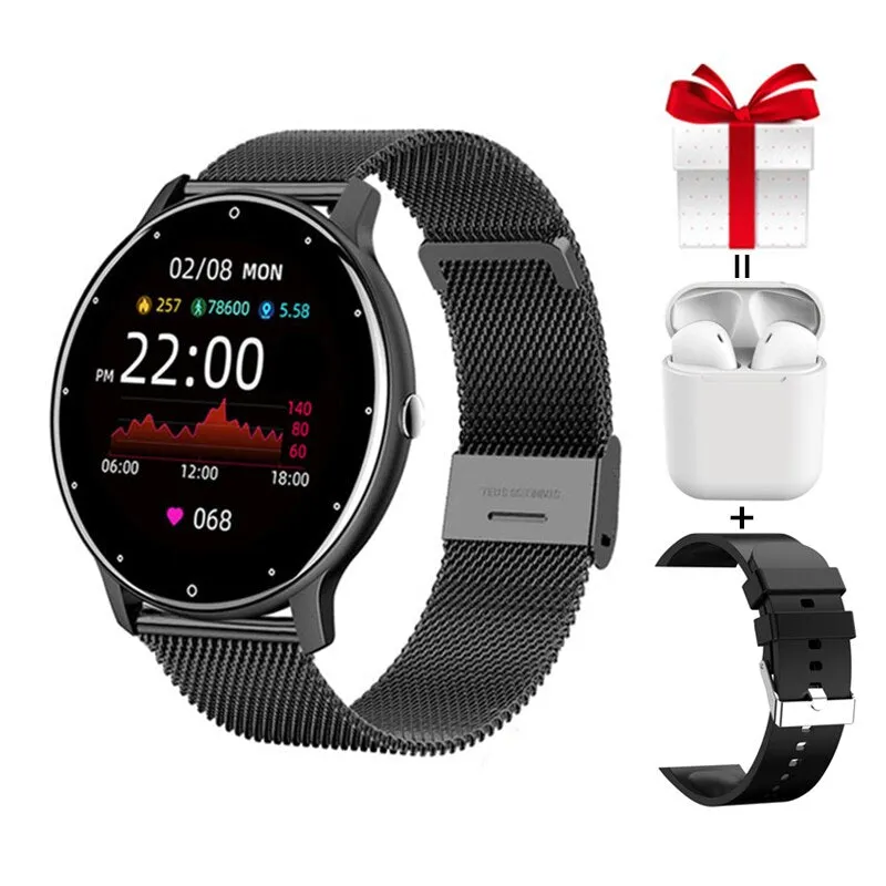 Women's Real-Time Weather Forecast Activity Tracker Whatsapp Smart Watches  Notification Reminder IP67 Waterproof Smartwatches